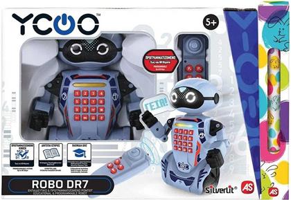 ΛΑΜΠΑΔΑ AS SILVERLIT YCOO ROBO DR7 ΤΗΛΕΚΑΤΕΥΘΥΝΟΜΕΝΟ ΡΟΜΠΟΤ ΠΟΥ ΜΙΛΑΕΙ ΕΛΛΗΝΙΚΑ AS COMPANY