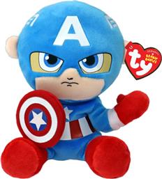 ΛΟΥΤΡΙΝΟ FLOPPY CAPTAIN AMERICA 15CM (1607-44002) AS COMPANY