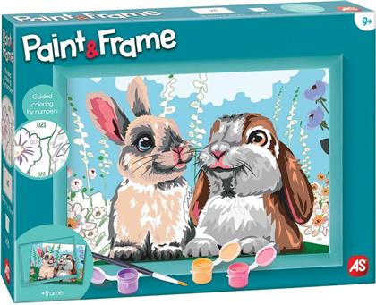 PAINT & FRAME CUTE BUNNIES (1038-41011) AS COMPANY