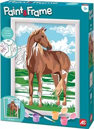 PAINT & FRAME ΖΩΓΡΑΦΙΖΩ ΜΕ ΑΡΙΘΜΟΥΣ WILD HORSE 1038-41015 AS COMPANY