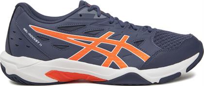 ΠΑΠΟΥΤΣΙΑ ΣΑΛΑΣ GEL-ROCKET 11 1071A091 ΣΚΟΥΡΟ ΜΠΛΕ ASICS