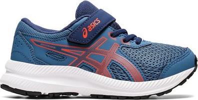 ΠΑΙΔΙΚΑ ΠΑΠΟΥΤΣΙΑ CONTEND 8 ΓΙΑ ΑΓΟΡΙΑ BLUE/RED (ΜΕΓΕΘΗ 27-35) - ΜΠΛΕ ASICS