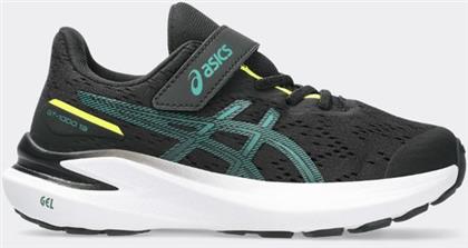 ΠΑΙΔΙΚΑ ΠΑΠΟΥΤΣΙΑ PATRIOT 13 ΓΙΑ ΑΓΟΡΙΑ BLACK/JASPER GREEN (ΜΕΓΕΘΗ 28,5-35) - ΜΑΥΡΟ ASICS