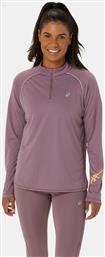 ICON LONGSLEEVE 1/2 ZIP ΓΥΝΑΙΚΕΙΑ ΜΠΛΟΥΖΑ ΜΕ ΜΑΚΡΥ ΜΑΝΙΚΙ (9000194749-79771) ASICS PERFORMANCE