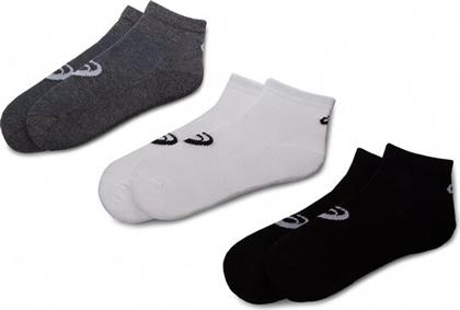 ΣΕΤ 3 ΖΕΥΓΑΡΙΑ ΚΟΝΤΕΣ ΚΑΛΤΣΕΣ UNISEX 3PPK QUARTER SOCK 155205 ΓΚΡΙ ASICS από το MODIVO