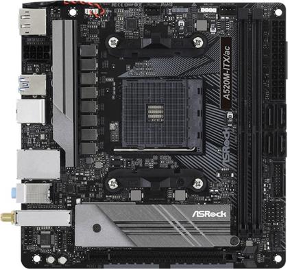 A520M-ITX/AC AMD A520 MINI ITX ΜΕ SOCKET AMD AM4 ASROCK