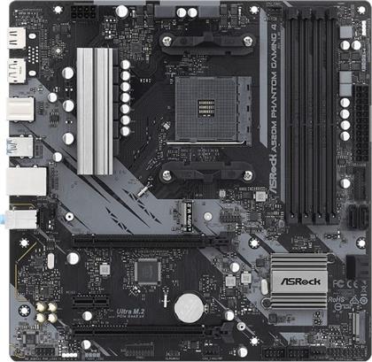 A520M PHANTOM GAMING 4 MICRO ATX ΜΕ AMD AM4 SOCKET ASROCK