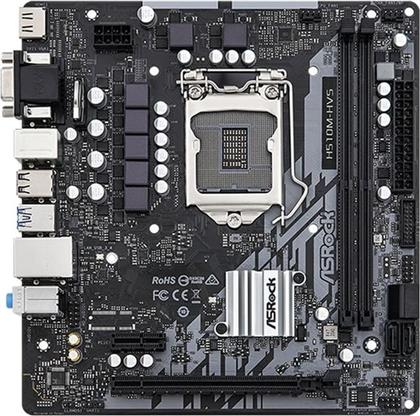 H510M-HVS R2.0 INTEL H510 MICRO ATX ΜΕ SOCKET INTEL 1200 ASROCK