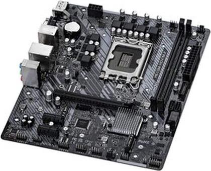 ΜΗΤΡΙΚΗ , 2X DDR4, S1700, USB 3.2 GEN1, MATX (H610M-HDV-M.2) ASROCK