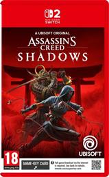 ASSASSINS CREED SHADOWS (CODE IN A BOX) - NINTENDO SWITCH 2