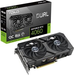 GEFORCE RTX 4060 8GB DUAL EVO OC ΚΑΡΤΑ ΓΡΑΦΙΚΩΝ ASUS