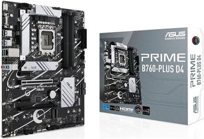 ΜΗΤΡΙΚΗ ΚΑΡΤΑ PRIME B760-PLUS D4 ATX ΜΕ INTEL 1700 SOCKET ASUS