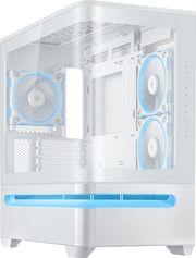 PRIME AP202 ARGB MATX CASE + 3 ARGB FANS - WHITE ASUS