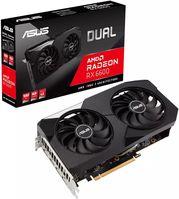 VGA DUAL -RX6600-8G-V3 AMD RADEON RX 6600 8 GB GDDR6 ASUS