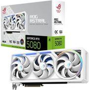 VGA NVIDIA GEFORCERTX5080 ROG ASTRAL WHITE OC EDITION 16GB GDDR7 RETAIL ASUS