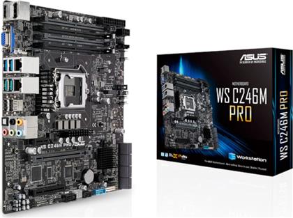 WS C246M PRO INTEL C246 MICRO ATX ΜΕ SOCKET INTEL LGA 1151 ASUS