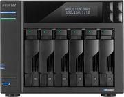 NAS LOCKERSTOR 6 GEN2 AS6706T 6-BAY 3,5''/4X M.2 NVME /INTEL 4-CORE/8GB DDR4/2X2.5GBE PORT ASUSTOR