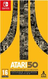 50: THE ANNIVERSARY CELEBRATION EXPANDED EDITION STEELBOOK - NINTENDO SWITCH ATARI