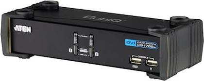 CUBIQ CS1762A KVM SWITCH 2-PORT USB DVI WITH AUDIO SUPPORT ATEN