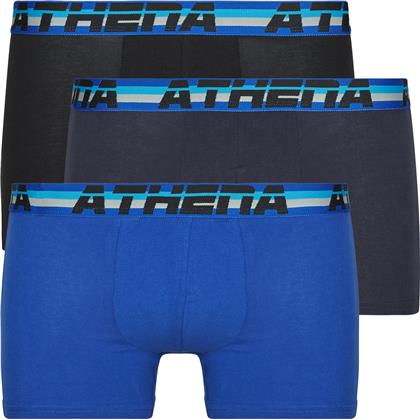 BOXER 720 STRETCH COTON PACK DE 3 ATHENA