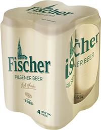 ΜΠΥΡΑ PILSNER ΚΟΥΤΙ FISCHER (4X500 ML) AMSTEL