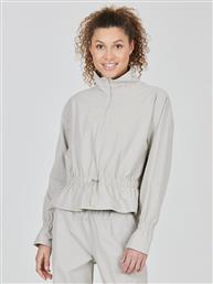 ΜΠΟΥΦΑΝ ANORAK HERO W JACKET EA233335 ΓΚΡΙ REGULAR FIT ATHLECIA