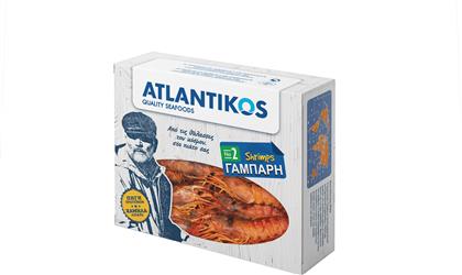 ΓΑΡΙΔΑ ΝΟ 2 ΑΡΓΕΝΤΙΝΗΣ ΚΑΤΕΨΥΓΜΕΝΗ ATLATNIKOS (400G - Κ.Β.340G) ATLANTIKOS