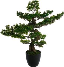 ΤΕΧΝΗΤΟ ΦΥΤΟ BONSAI ΣΕ ΓΛΑΣΤΡΑ 135300 80X60X80 CM - ΠΡΑΣΙΝΟ ATMOSPHERA