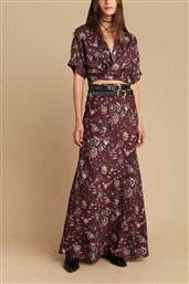 ATTRATIVO ΓΥΝΑΙΚΕΙΑ MAXI ΦΟΥΣΤΑ ΜΕ FLORAL PRINT - 9921752 ΜΠΟΡΝΤΟ ATTRATTIVO