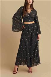 ATTRATIVO ΓΥΝΑΙΚΕΙΑ ΖΙΠ ΚΙΛΟΤ ΜΕ ΕΛΑΣΤΙΚΗ ΜΕΣΗ ΚΑΙ FLORAL PRINT - 9920638 ΜΑΥΡΟ ATTRATTIVO