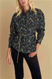 ATTRATIVO ΓΥΝΑΙΚΕΙΟ ΚΟΤΛΕ ΠΟΥΚΑΜΙΣΟ ΜΕ FLORAL PRINT - 9922228 ΜΑΥΡΟ ATTRATTIVO