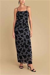ATTRATIVO ΓΥΝΑΙΚΕΙΟ MAXI ΑΜΑΝΙΚΟ ΦΟΡΕΜΑ ΜΕ FLORAL PRINT - 9921674 ΓΚΡΙ ATTRATTIVO