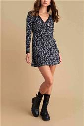 ATTRATIVO ΓΥΝΑΙΚΕΙΟ MINI ΦΟΡΕΜΑ ΜΕ ANIMAL PRINT - 92140771 ΓΚΡΙ ATTRATTIVO