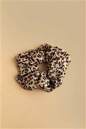 ATTRATIVO ΓΥΝΑΙΚΕΙΟ SCRUNCHIE ΓΙΑ ΤΑ ΜΑΛΛΙΑ ΜΕ ANIMAL PRINT - 9K23194 ΚΑΦΕ ATTRATTIVO