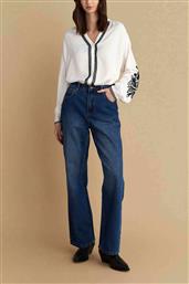 ATTRATIVO ΓΥΝΑΙΚΕΙΟ ΤΖΙΝ ΠΑΝΤΕΛΟΝΙ STRAIGHT FIT - 9921645 ΜΠΛΕ ΣΚΟΥΡΟ ATTRATTIVO