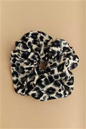 ΓΥΝΑΙΚΕΙΟ SCRUNCHIE ΜΕ ANIMAL PRINT - 9K22770 ΕΚΡΟΥ ATTRATTIVO από το NOTOS