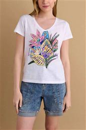 ΓΥΝΑΙΚΕΙΟ T-SHIRT ΜΕ PRINT - 9921290 ΛΕΥΚΟ ATTRATTIVO