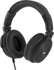 AWH-1514 VOYAGER HEADPHONES WITH MICROPHONE BLACK AUDICTUS από το e-SHOP