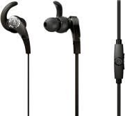 ATH-CKX7IS SONICFUEL IN-EAR HEADPHONES WITH IN-LINE MIC & CONTROL BLACK AUDIO TECHNICA