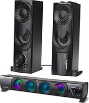 AC955 2 IN 1 PC SPEAKER + SOUNDBAR RGB LED BACKLIGHT AUDIOCORE