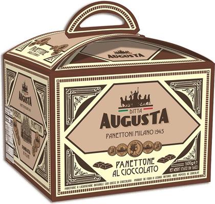 PANETTONE ΜΙΛΑΝΟΥ ΜΕ ΣΟΚΟΛΑΤΑ (500G) AUGUSTA