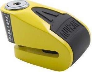 ΚΛΕΙΔΑΡΙΑ ΔΙΣΚΟΦΡΕΝΟΥ SRA B LOCK 10 WITH ALARM YELLOW BLACK AUVRAY