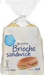 ΨΩΜΑΚΙΑ BRIOCHE SANDWICH 380G ΑΒ ΕΠΙΛΟΓΗ