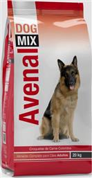 ΤΡΟΦΗ ΣΚΥΛΟΥ ADULT ΜΕ ΚΡΕΑΣ - ΚΑΛΑΜΠΟΚΙ (20KG) AVENAL