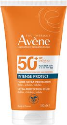 INTENSE PROTECT SPF50+ ΑΝΤΗΛΙΑΚΗ ΦΡΟΝΤΙΔΑ ΕΞΑΙΡΕΤΙΚΑ ΕΥΡΕΟΣ ΦΑΣΜΑΤΟΣ ΓΙΑ ΤΟ ΠΡΟΣΩΠΟ & ΤΟ ΣΩΜΑ ΠΟΛΥ ΥΨΗΛΗΣ ΠΡΟΣΤΑΣΙΑΣ 150ML AVENE από το PHARM24