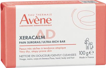 XERACALM A.D PAIN NETTOYANT SURGRAS ΥΠΕΡΛΙΠΑΝΤΙΚΗ ΣΤΕΡΕΑ ΠΛΑΚΑ ΚΑΘΑΡΙΣΜΟΥ, ΠΟΛΥ ΞΗΡΟ ΔΕΡΜΑ ΜΕ ΤΑΣΗ ΑΤΟΠΙΑΣ Η ΚΝΗΣΜΟΥ 100G AVENE