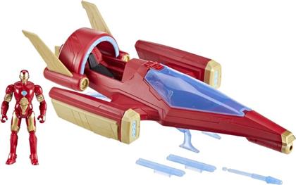 AVENGERS EPIC HERO SERIES IRON MAN REPULSOR BLAST BATTLE JET 4'' IRON-MAN 2-PACK & GEAR, F9329 MARVEL