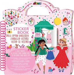 STICKER BOOK DRESS UP FUN ΒΙΒΛΙΟ ΓΙΑ ΠΑΙΔΙΑ ΑΝΩ ΤΩΝ 3 ΕΤΩΝ ΜΕ ΠΑΝΩ ΑΠΟ 250 ΑΥΤΟΚΟΛΛΗΤΑ ΜΕ ΘΕΜΑ ΤΟ ΜΑΚΙΓΙΑΖ & ΤΗ ΜΟΔΑ ΓΙΑ ΔΗΜΙΟΥΡΓΙΚΗ ΑΠΑΣΧΟΛΗΣΗ & ΔΙΑΣΚΕΔΑΣΗ 3+ YEARS 1 ΤΕΜΑΧΙΟ, ΚΩΔ 60843 AVENIR