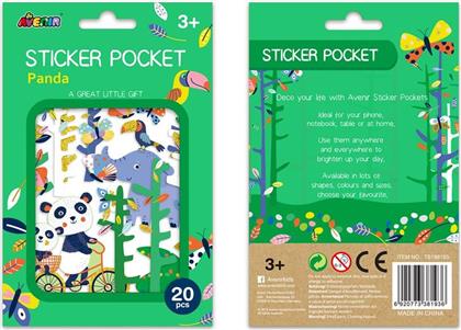 STICKER POCKET PANDA 20 AVENIR