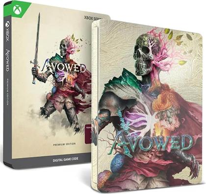 AVOWED PREMIUM STEELBOOK EDITION - XBOX SERIES X (CODE IN A BOX)